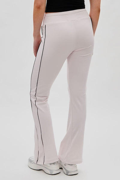 Super Triple Goose Side Piping Detail Active Pants - Blush - Womens Pants - Fairweather