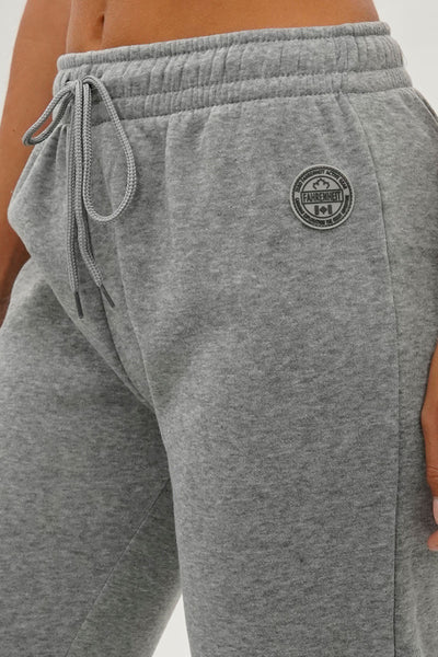 Pantalon de survêtement Fahrenheit à jambe large et cordon de serrage - Gris