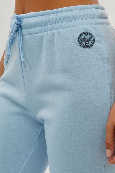 Fahrenheit Wide Leg Drawstring Sweatpants - Aqua