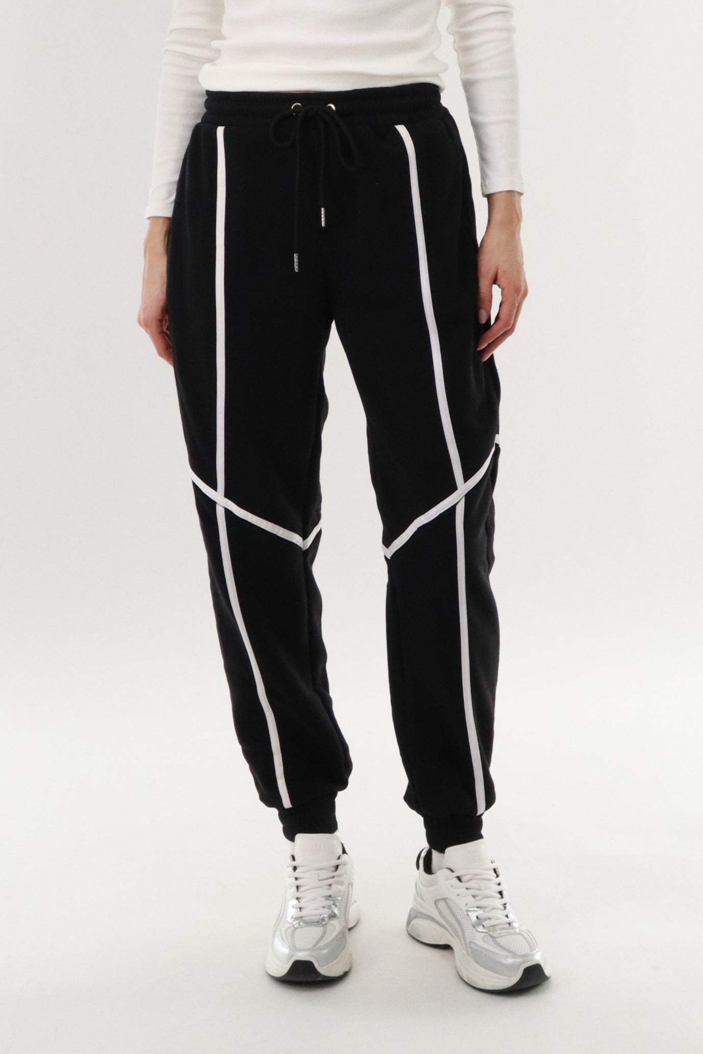 New Look Fleece Joggers - Black - Womens Joggers & Sweatpants - Fairweather