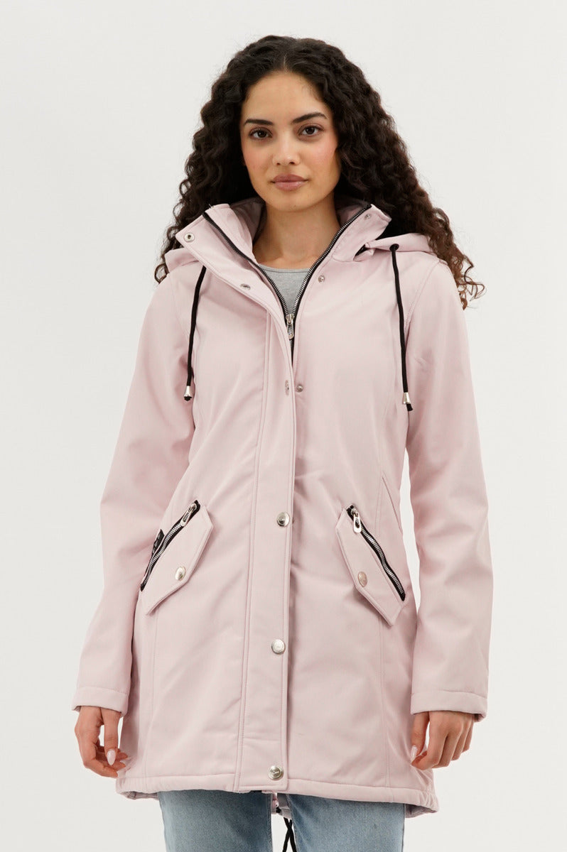 Veste légère à coquille souple Canada Weather Gear - Blush