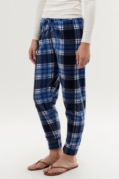 Canada Weather Gear Plaid Pajama Pants - Navy - Womens Pajamas - Fairweather