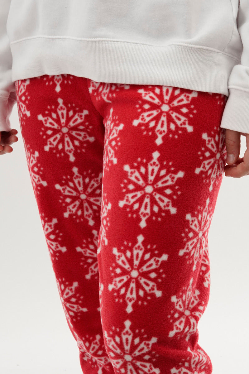 Canada Weather Gear Festive Print Pajama Pants - Red - Womens Pajamas - Fairweather
