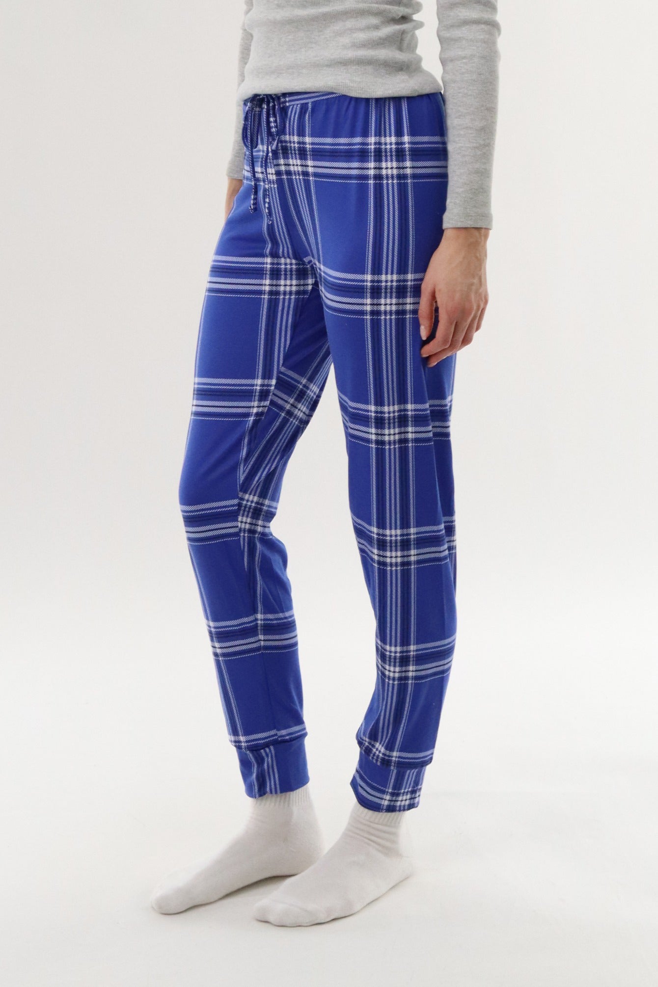 Canada Weather Gear Jogger Pajama Pants - Blue - Womens Pajamas - Fairweather