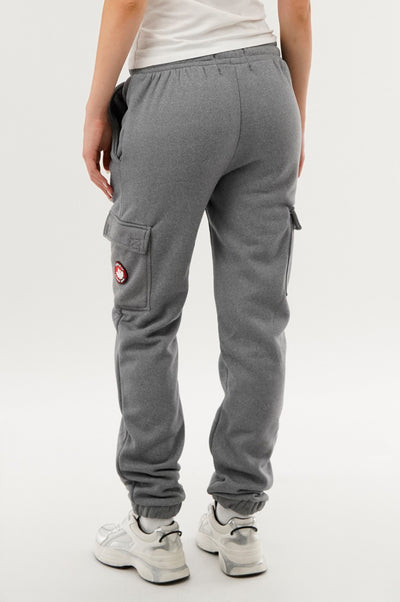 Canada Weather Gear Fleece Cargo Joggers - Grey - Womens Joggers & Sweatpants - Fairweather
