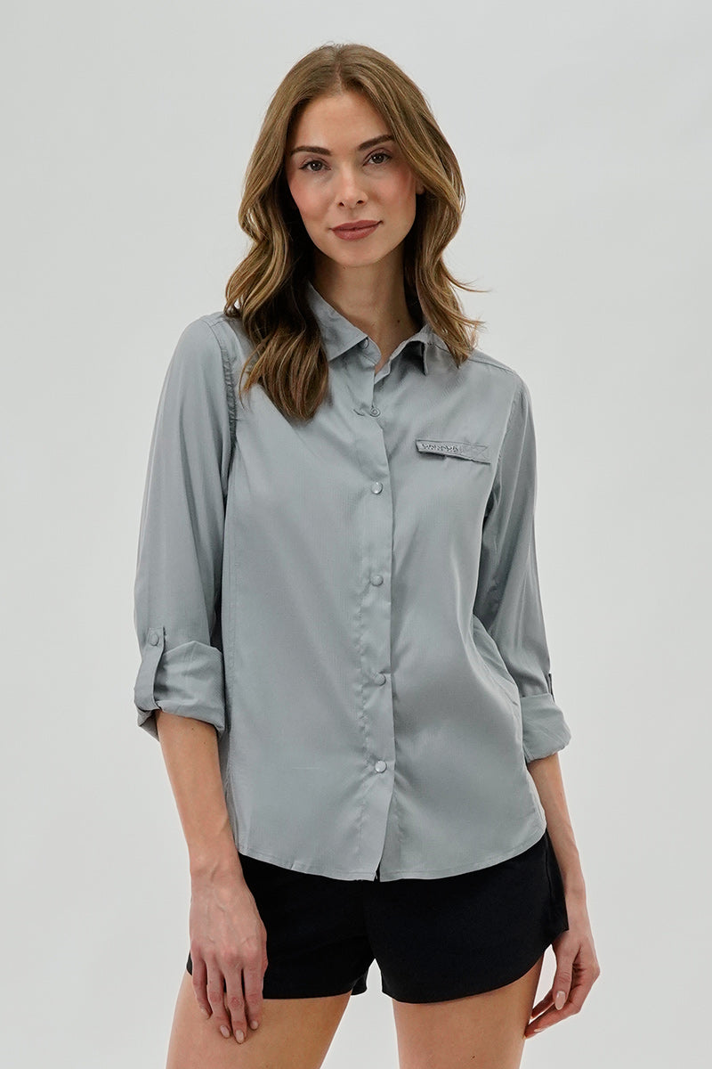 トップス FLARE SHIRT WITH VEST Eco Devika Peplum Top | GUESS Factory Ca