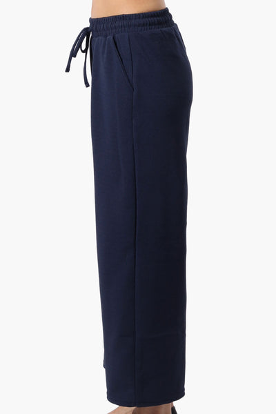 Runaway Bay Tie Waist Wide Leg Pants - Navy - Womens Pants - Fairweather