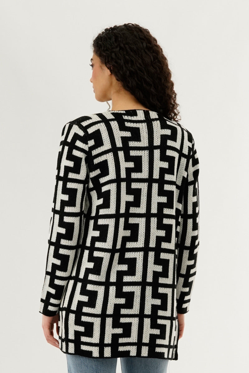 Beechers Brook Long Sleeve Knit Open Cardigan - Cream - Womens Cardigans - Fairweather