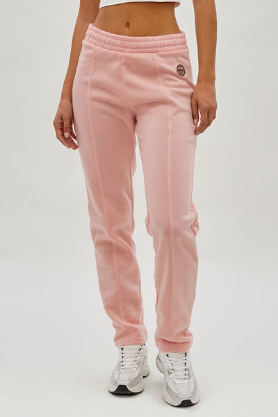 Fahrenheit Fleece Straight Leg Jogger Sweatpants - Pink - Womens Joggers & Sweatpants - Fairweather