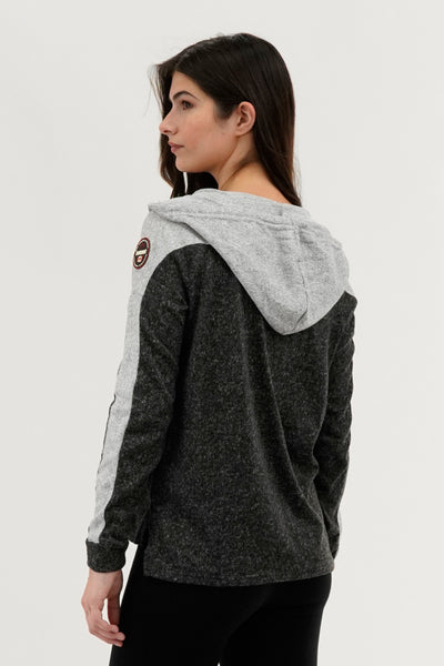 Fahrenheit Lightweight Zip Up Hoodie - Black - Womens Hoodies & Sweatshirts - Fairweather