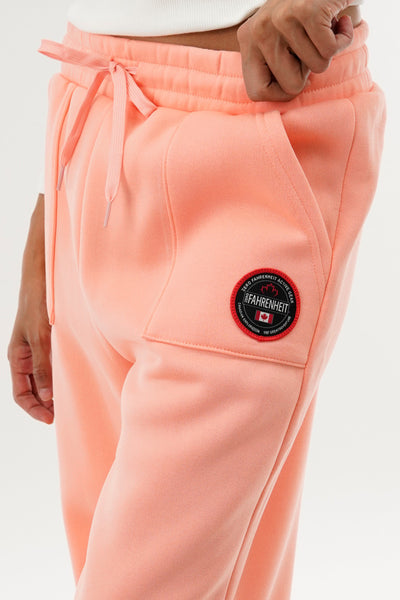 Fahrenheit Wide Leg Sweatpants - Pink - Womens Joggers & Sweatpants - Fairweather