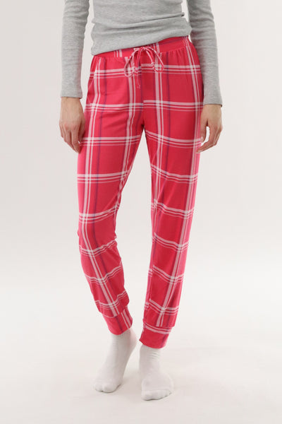 Canada Weather Gear Jogger Pajama Pants - Pink - Womens Pajamas - Fairweather