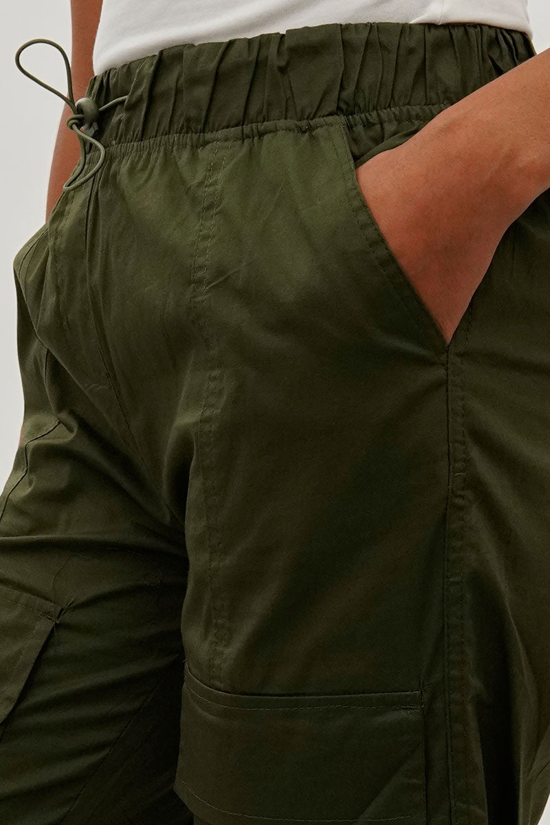 International INC Company Utility Cargo Capris - Olive - Womens Shorts & Capris - Fairweather