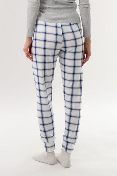 Canada Weather Gear Jogger Pajama Pants - White - Womens Pajamas - Fairweather