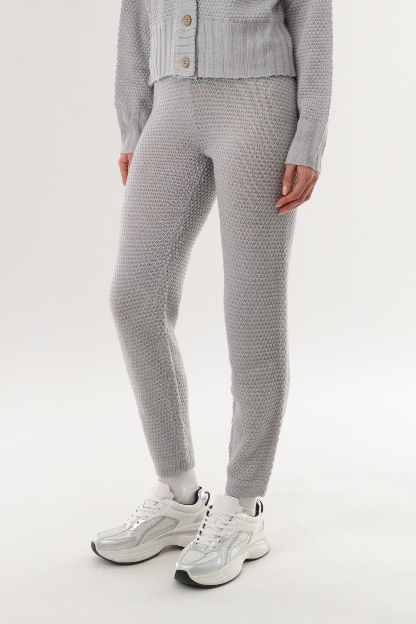 Runaway Bay Knit Joggers - Grey - Womens Joggers & Sweatpants - Fairweather
