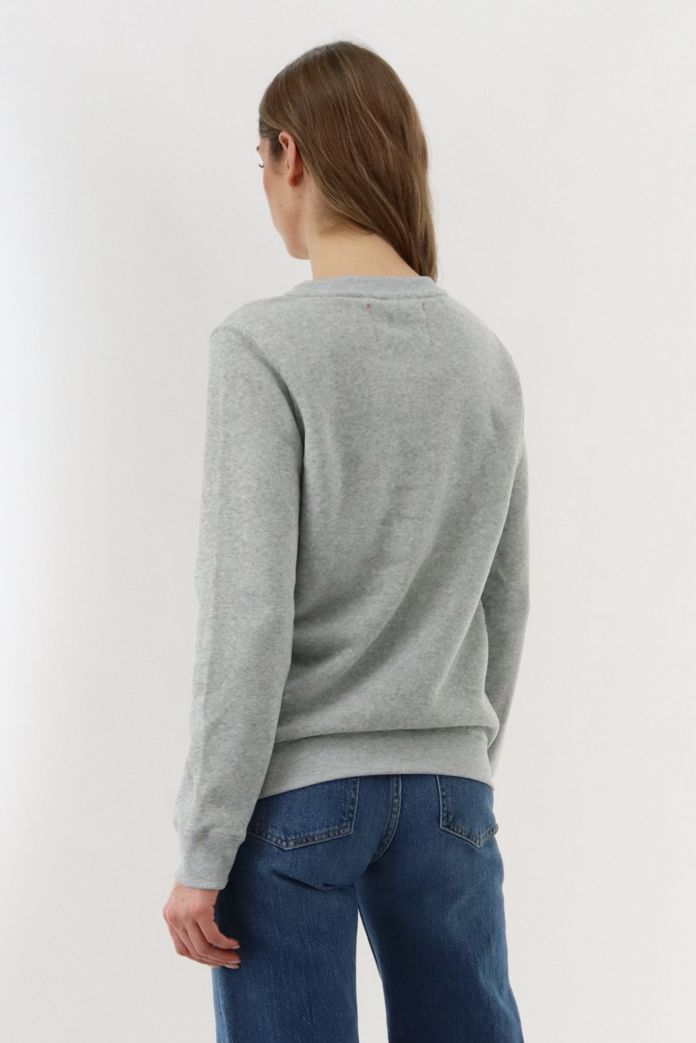 Festive Rockin' Around Christmas Sweater - Grey - Womens Christmas Sweaters - Fairweather