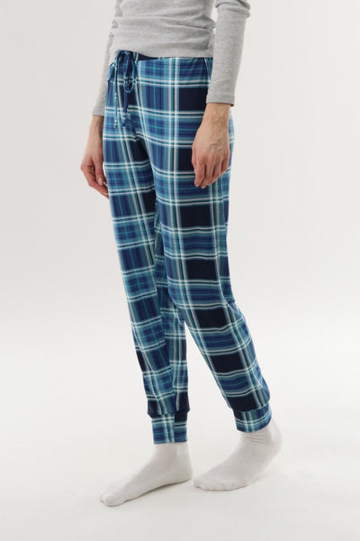 Canada Weather Gear Jogger Pajama Pants - Teal - Womens Pajamas - Fairweather