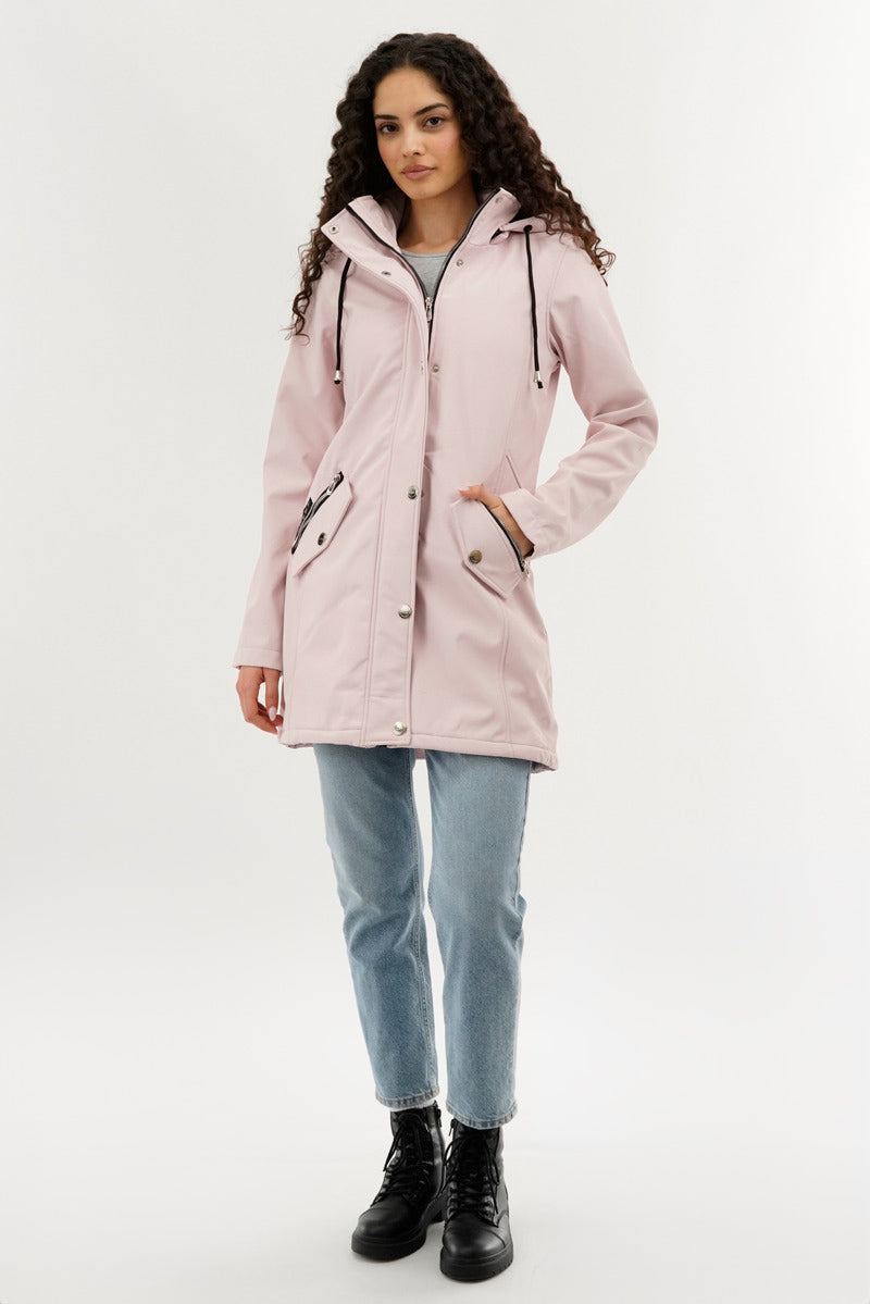 Veste légère à coquille souple Canada Weather Gear - Blush