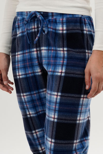 Canada Weather Gear Plaid Pajama Pants - Navy - Womens Pajamas - Fairweather
