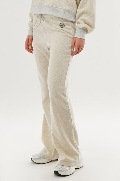 Fahrenheit Classic Wide Leg Sweatpants - Cream
