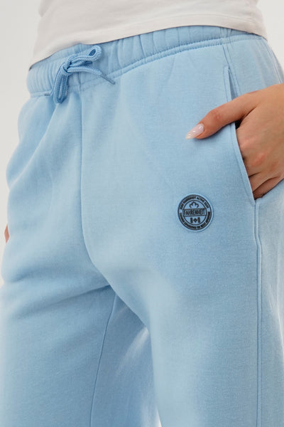 Fahrenheit Classic Wide Leg Sweatpants - Aqua - Womens Joggers & Sweatpants - Fairweather