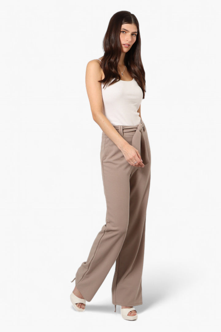 No Boundaries Double Waistband Twill Trousers, Women's