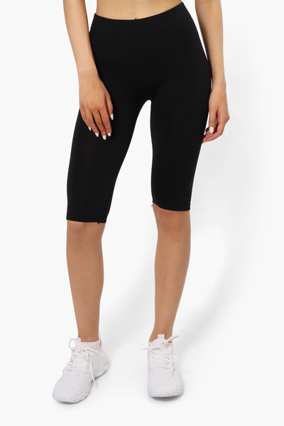 New Look High Waisted Biker Shorts - Black - Womens Shorts & Capris - Fairweather