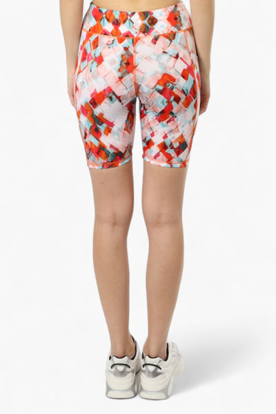 New Look Patterned Biker Shorts - Multi - Womens Shorts & Capris - Fairweather