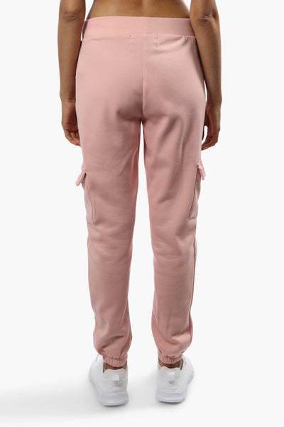 Canada Weather Gear Flap Pocket Cargo Joggers - Pink - Womens Joggers & Sweatpants - Fairweather