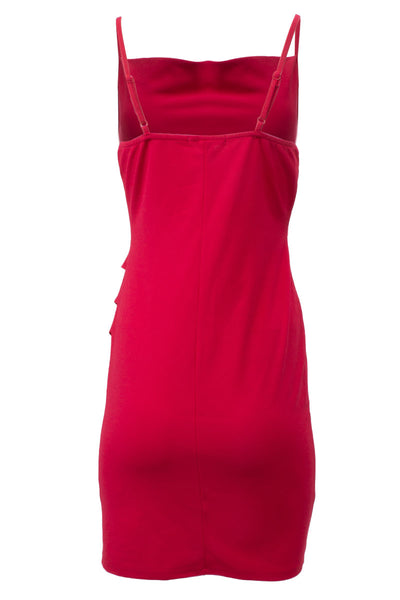 Solid Bodycon Cocktail Dress - Pink - Womens Cocktail Dresses - Fairweather