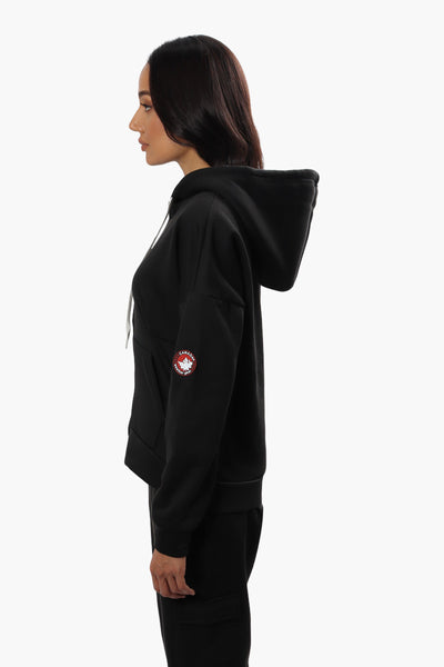 Canada Weather Gear Sherpa Lined Hoodie - Black - Womens Hoodies & Sweatshirts - Fairweather