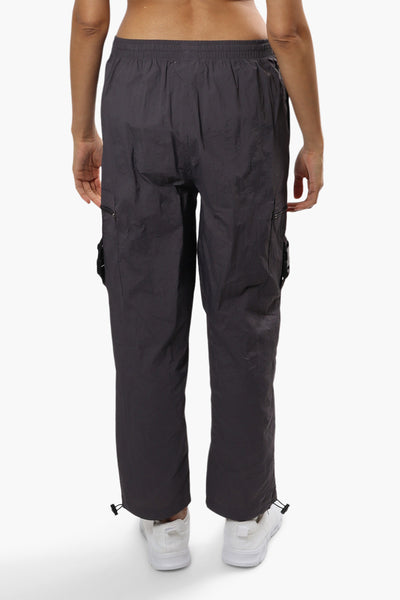 Urbanology Cargo Parachute Pants - Grey - Womens Pants - Fairweather