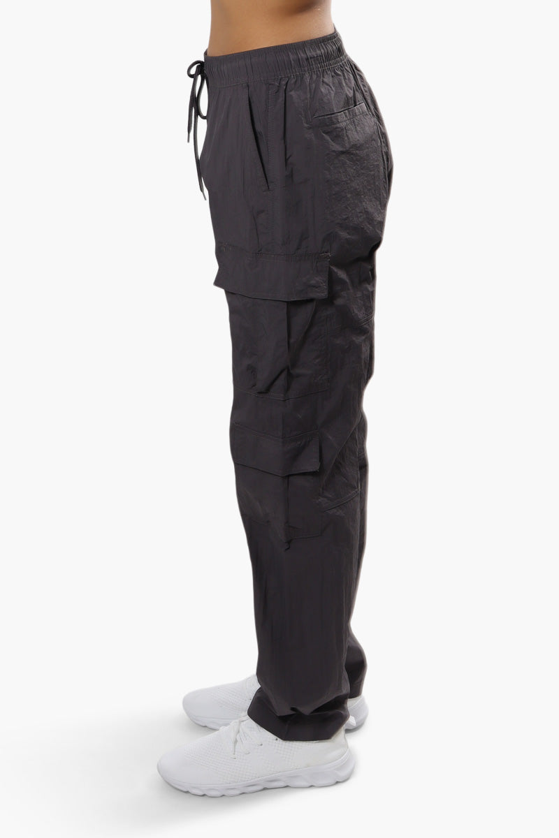 Canada Weather Gear Tie Waist Cargo Pants - Grey - Womens Pants - Fairweather