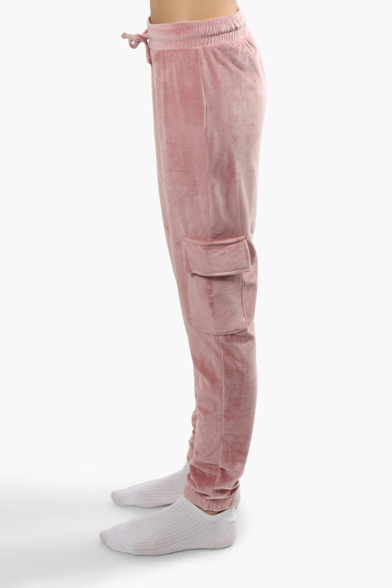 Mikk Cargo Waist Tie Joggers - Pink - Womens Joggers & Sweatpants - Fairweather