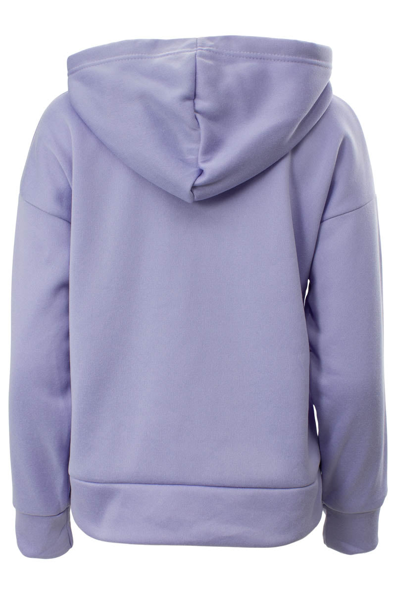 Canada Weather Gear Centre Logo Pullover Hoodie - Lavender - Womens Hoodies & Sweatshirts - Fairweather
