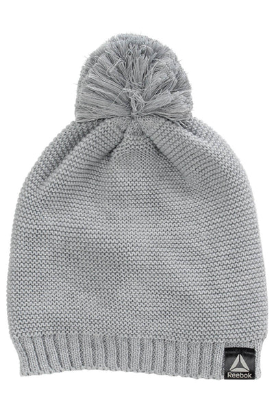 Reebok Fleece Lined Beanie Hat - Grey - Womens Hats - Fairweather