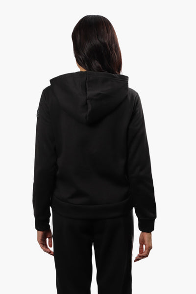 Fahrenheit Solid Piping Detail Hoodie - Black - Womens Hoodies & Sweatshirts - Fairweather