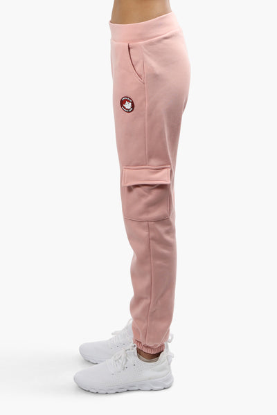 Canada Weather Gear Flap Pocket Cargo Joggers - Pink - Womens Joggers & Sweatpants - Fairweather