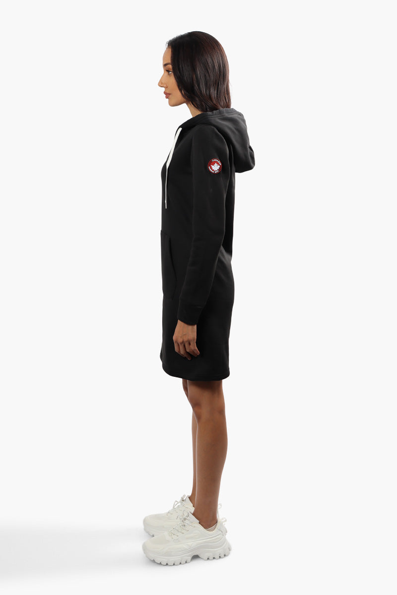 Canada Weather Gear Solid Tunic Hoodie - Black - Womens Hoodies & Sweatshirts - Fairweather