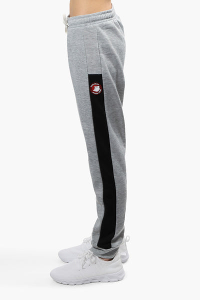 Canada Weather Gear Solid Side Stripe Joggers - Grey - Womens Joggers & Sweatpants - Fairweather