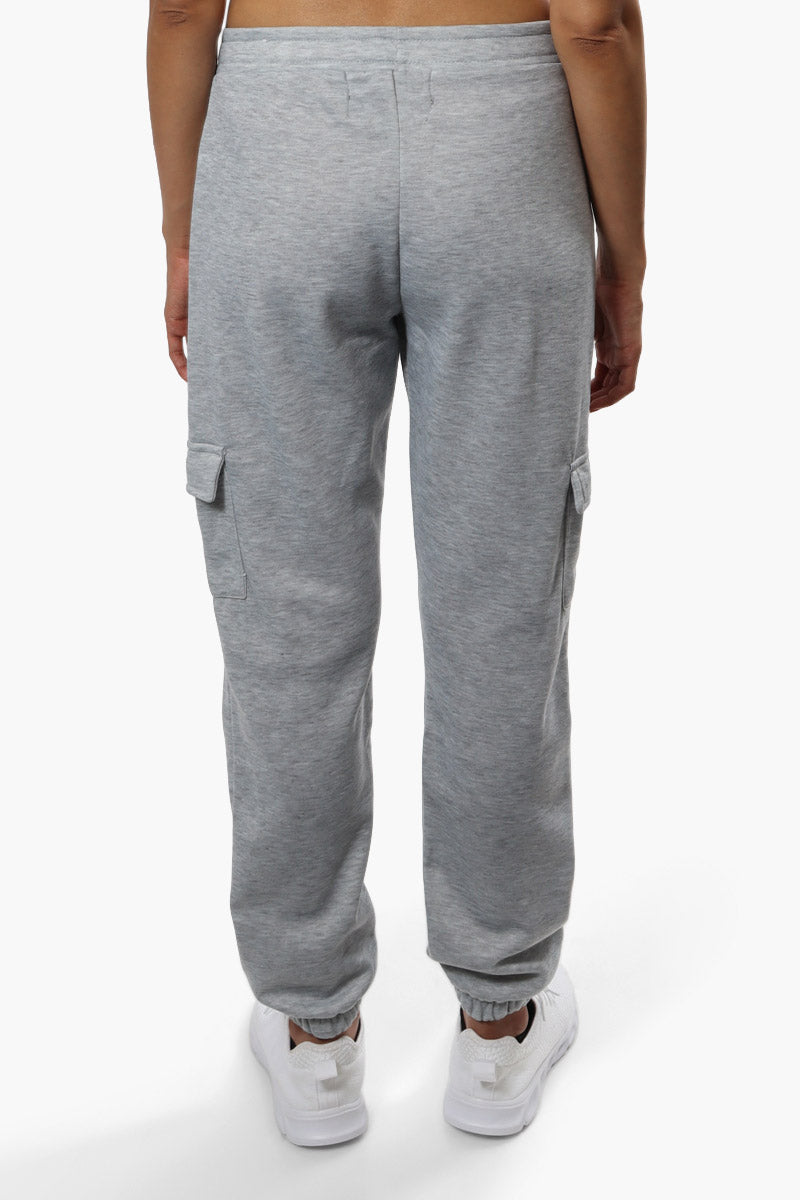 Canada Weather Gear Solid Cargo Joggers - Grey - Womens Joggers & Sweatpants - Fairweather