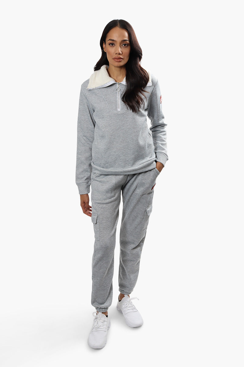 Canada Weather Gear Solid Cargo Joggers - Grey - Womens Joggers & Sweatpants - Fairweather