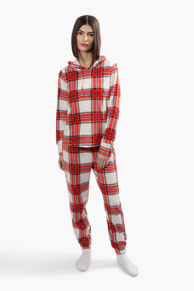 Canada Weather Gear Plush Pajama Joggers - Red - Womens Pajamas - Fairweather