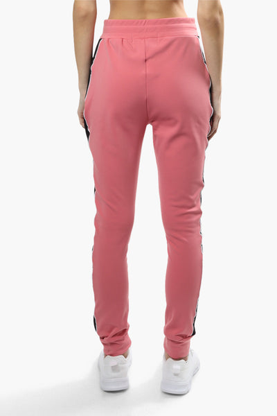 Canada Weather Gear Solid Side Panel Joggers - Pink - Womens Joggers & Sweatpants - Fairweather
