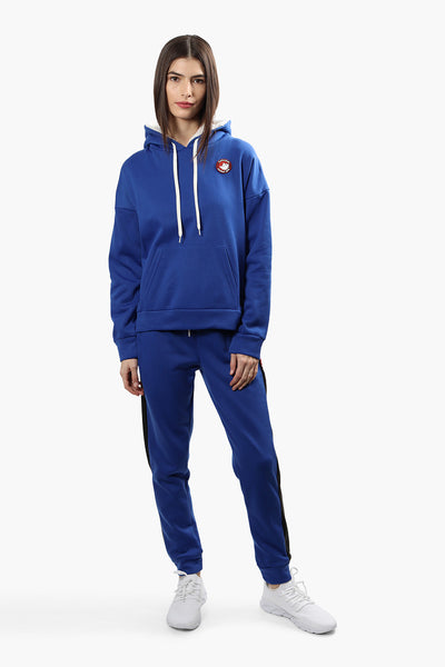 Canada Weather Gear Solid Side Stripe Joggers - Blue - Womens Joggers & Sweatpants - Fairweather