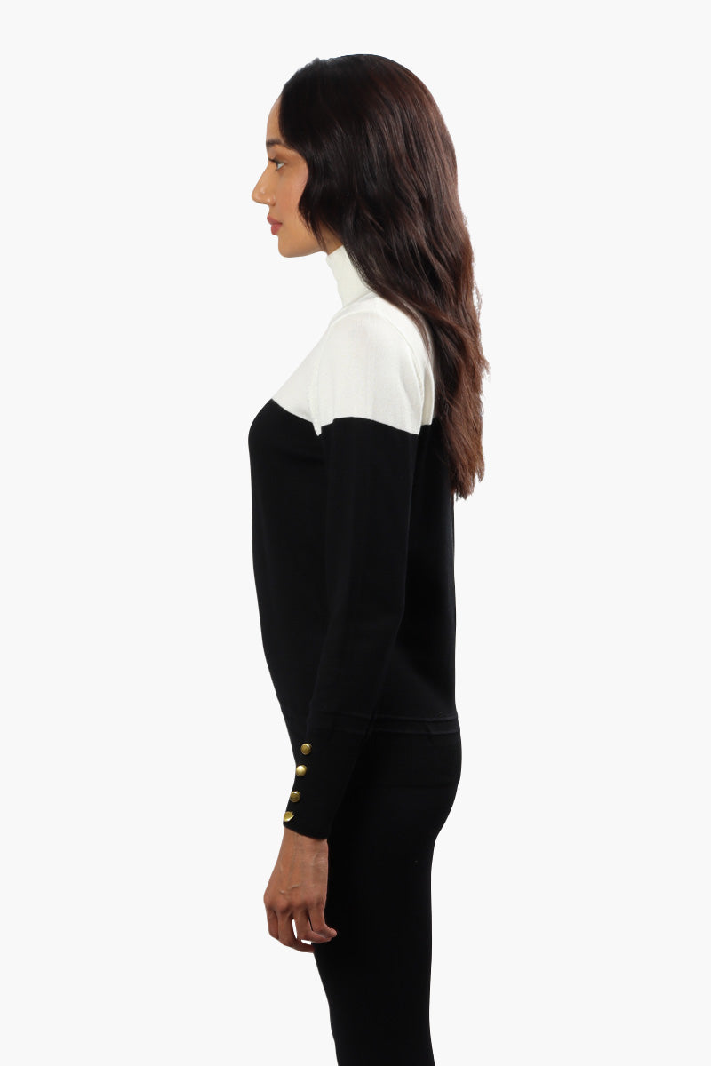 International INC Company Colour Block Pullover Sweater - Cream - Womens Pullover Sweaters - Fairweather
