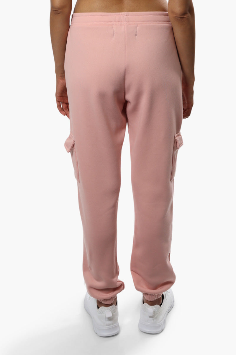 Canada Weather Gear Solid Cargo Joggers - Pink