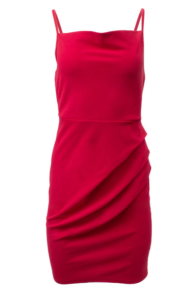 Solid Bodycon Cocktail Dress - Pink - Womens Cocktail Dresses - Fairweather