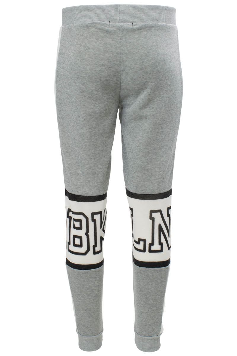 Brooklyn Solid Tie Waist Sweatpants - Grey - Womens Joggers & Sweatpants - Fairweather