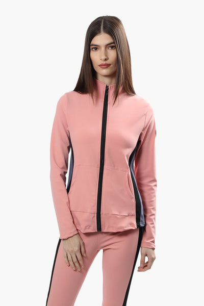 Canada Weather Gear Front Zip Lightweight Jacket - Pink - Womens Lightweight Jackets - Fairweather